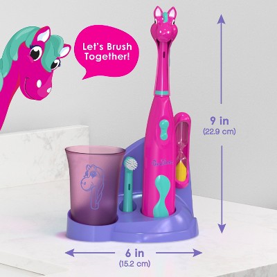 Brusheez Prancy The Pony Children's Electronic Toothbrush Set