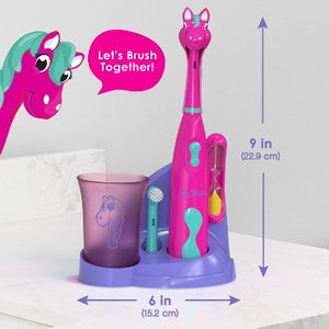 Brusheez Prancy The Pony Children's Electronic Toothbrush Set