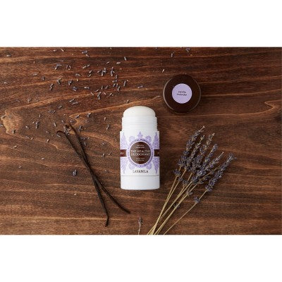 Lavanila Natural Solid Deodorant Vanilla Lavender 2oz