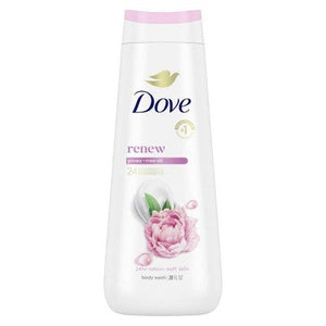 Dove Renew Body Wash Peony & Rose Oil 20 fl oz Vegan