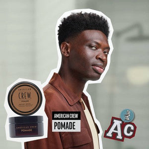 American Crew Men's Medium Hold High Shine Hair Pomade Gel 3oz