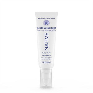 Native Mineral Face Lotion Unscented SPF 30 1.7 fl oz - Imperfect Box