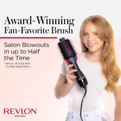 Revlon One-Step Volumizer Hair Dryer and Hot Air Brush Black