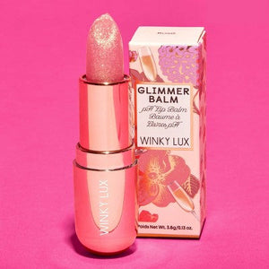 Winky Lux Glimmer Balm Lip Stain Rose 0.13oz