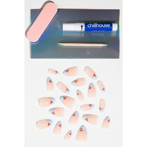 Chillhouse Chill Tips Press-On Fake Nails Cherry Picking 24ct