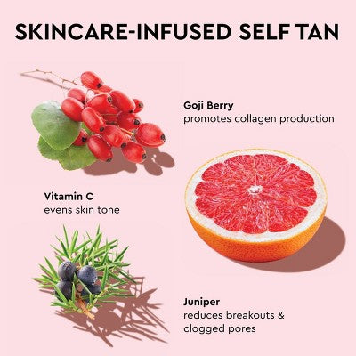 Tanologist Sunless Tanning Drops Face & Body Self Tanner Liquid Medium 1.01 fl oz - Imperfect Container