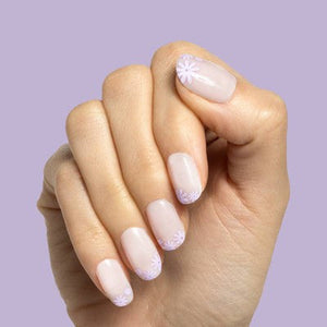 Olive & June Press-On Nails Floral Pack Floral Tip/Floral Doodle 64ct 2pk