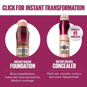 Maybelline Instant Age Rewind Treatment Foundation Makeup 130 Buff Beige 0.68 fl oz - Imperfect Container