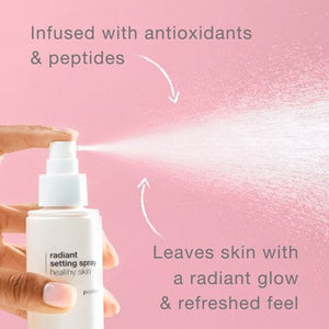 Neutrogena Healthy Skin Radiant Makeup Setting Spray with Antioxidants & Peptides 3.4 fl oz