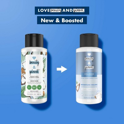 Love Beauty and Planet Coconut Water & Mimosa Flower Conditioner 13.5 fl oz