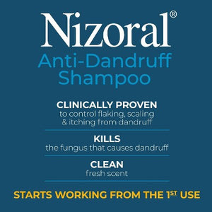 Nizoral Anti-Dandruff Shampoo with 1% Ketoconazole 14 fl oz Imperfect Box