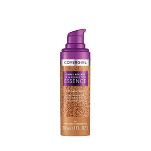 COVERGIRL Simply Ageless Skin Perfector Essence Foundation 60 Tan 1 fl oz - New