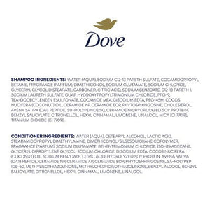 Dove Beauty Intensive Repair Shampoo & Conditioner Set for Damaged Hair 12 fl oz/ 2ct - New