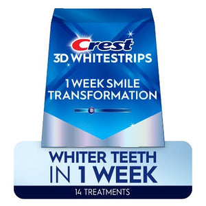 Crest 3D Whitestrips At-Home Teeth Whitening Kit - Imperfect Box