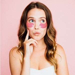 Grace & Stella Moisturizing Under Eye Mask Pink 24 Pairs - Imperfect Box