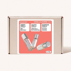 Dossier Trio Fragrance Gift Set Vanilla Lovers 3ct - New