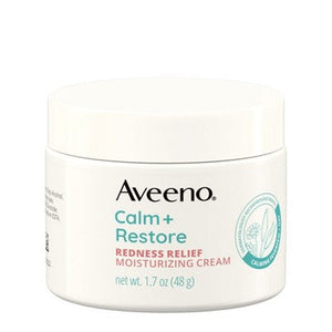 Aveeno Calm + Restore Redness Relief Moisturizing Cream 1.7 oz - Imperfect Box