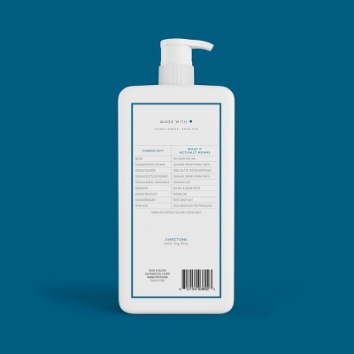 Native Body Wash Sea Salt & Cedar with Pump 36 fl oz