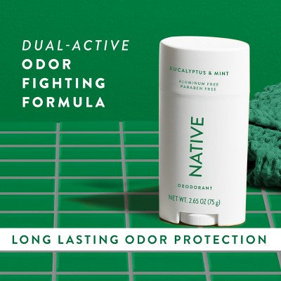 Native Solid Deodorant Eucalyptus & Mint 2.65oz