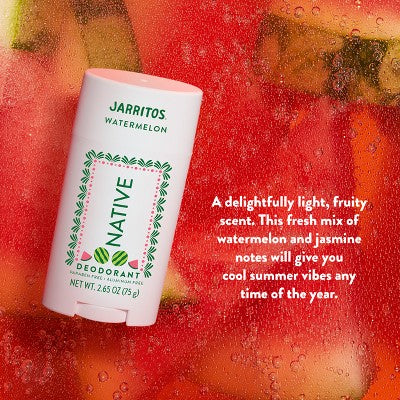 Native Deodorant for Women & Men Limited Edition Jarritos Watermelon 2.65oz