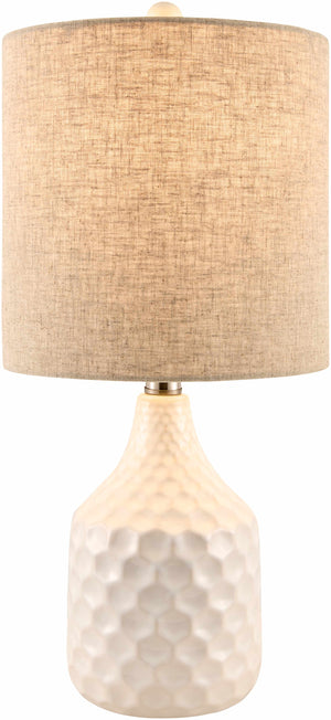 Gulmarrad Textured Ivory Ceramic Table Lamp