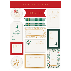 Holiday Classic Gift Tags Set