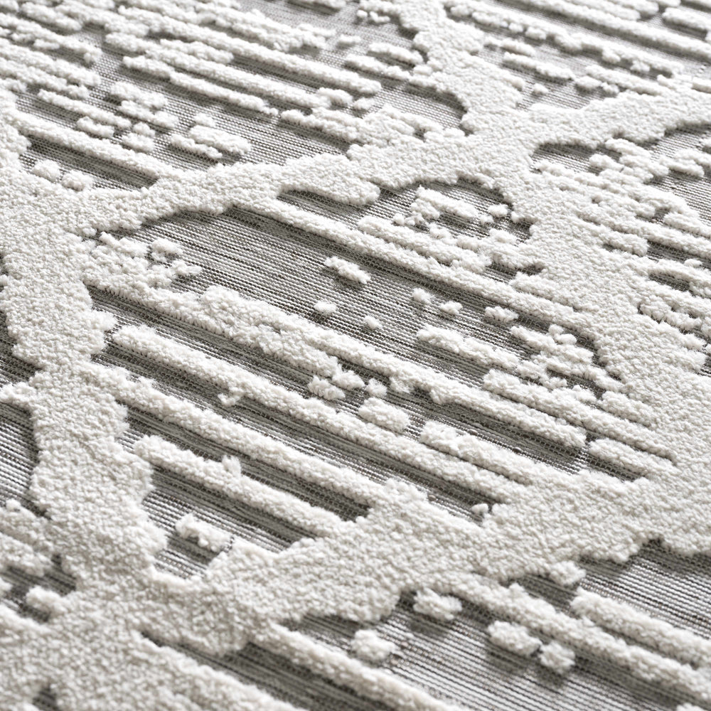 Gambang 3D Trellis Area Rug - Clearance