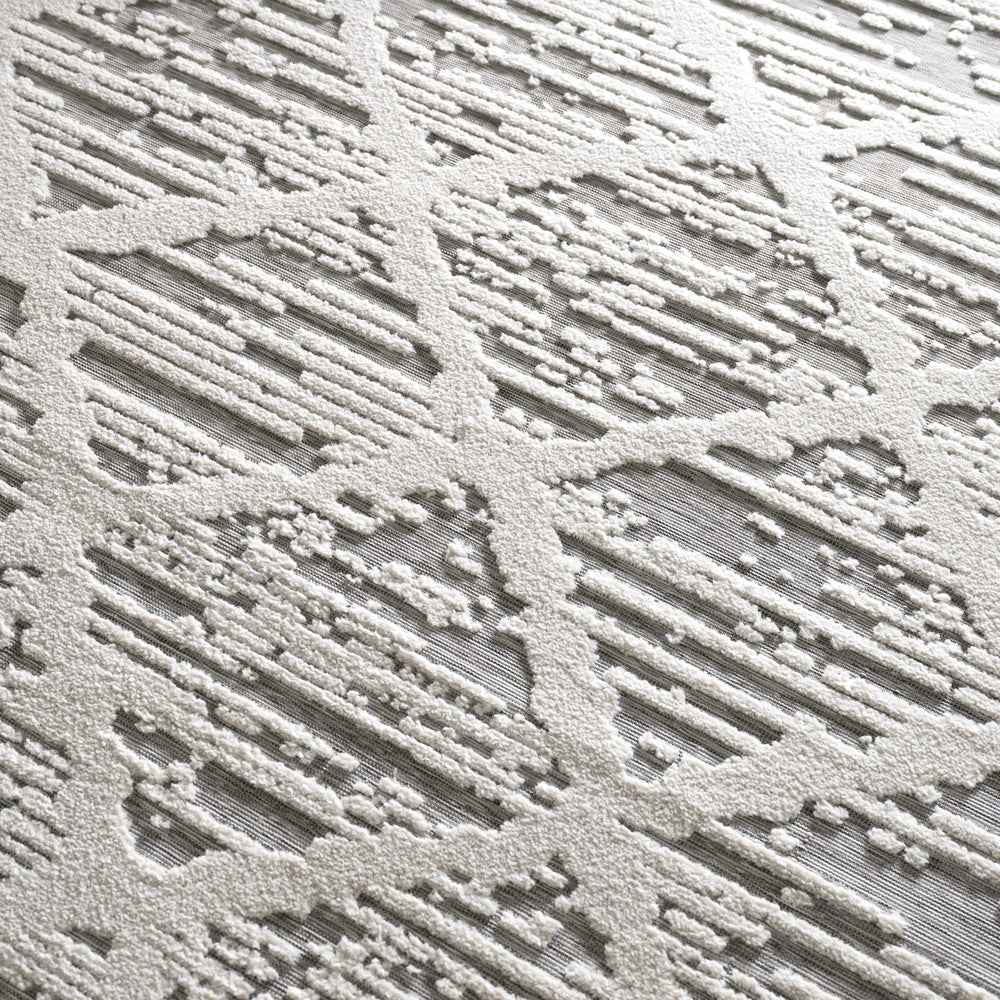 Gambang 3D Trellis Area Rug - Clearance
