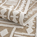 Jalaud 3D Outdoor Area Rug - Clearance