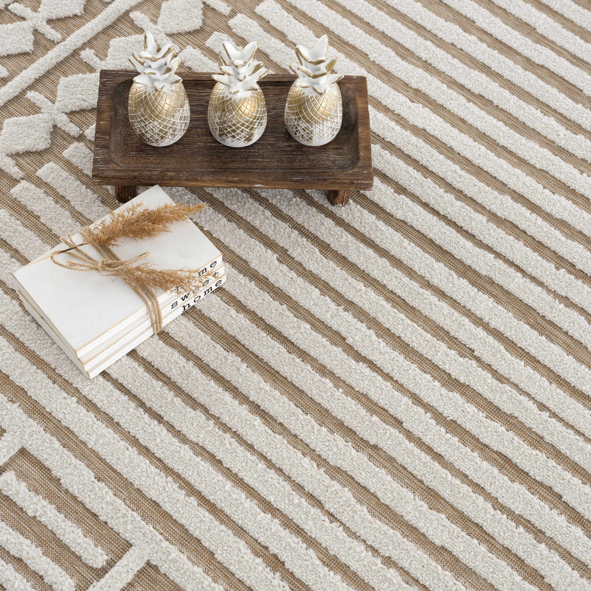 Jalaud 3D Outdoor Area Rug - Clearance