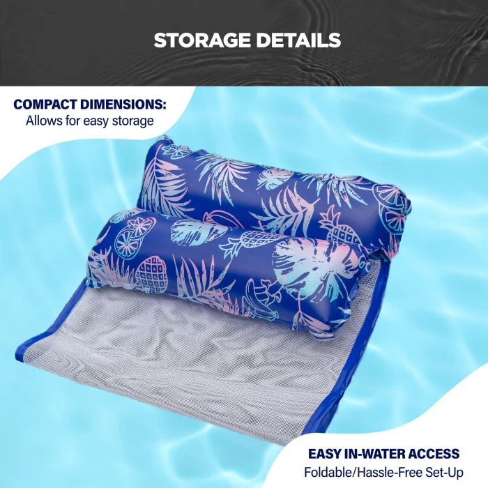 Pool Hammock 2 in 1 Lounger & Chair