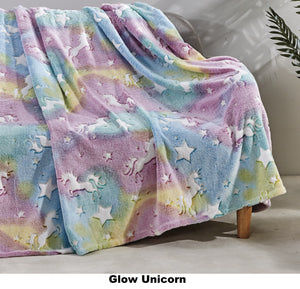 Cozy Festive Holiday Throw Blanket 50" x 60"