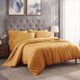 Egyptian Cotton 300 Thread Count Solid Luxury Duvet Cover Set - Egyptian Cotton Duvet Cover Set by Superior Brand