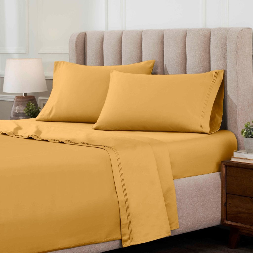 Egyptian Cotton Sateen Sheet Set 1000 Thread Count - Egyptian Cotton Sheet Set by Superior Brand
