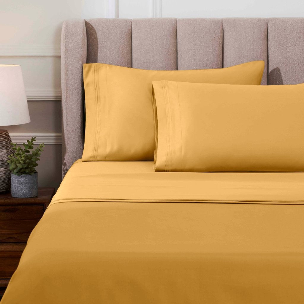 Egyptian Cotton Sateen Sheet Set 1000 Thread Count - Egyptian Cotton Sheet Set by Superior Brand
