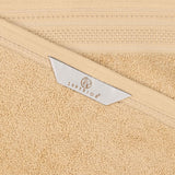 Honeycomb Textured Waffle Border Cotton Bath Towels, Set of 4 - Bath Towel by Superior Brand