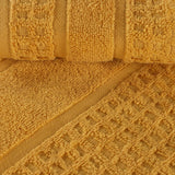 Napa Zero Twist Cotton Solid Waffle Honeycomb Bath Towel Set of 3 - Bath Towel by Superior Brand