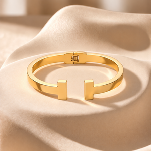 18k Gold Plated Cuff Bracelet