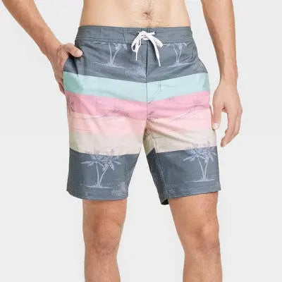 Goodfellow & Co Men's Board Shorts Swim Trunk Shorts Swimwear UPF 50+