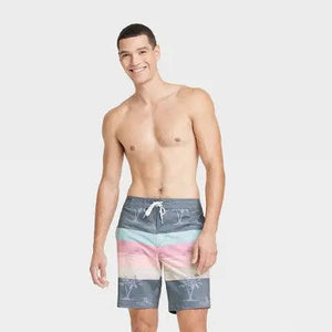 Goodfellow & Co Men's Board Shorts Swim Trunk Shorts Swimwear UPF 50+
