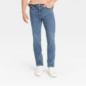 Goodfellow & Co Men's Slim Fit Hemp Jeans - Stretchy Cotton Blend