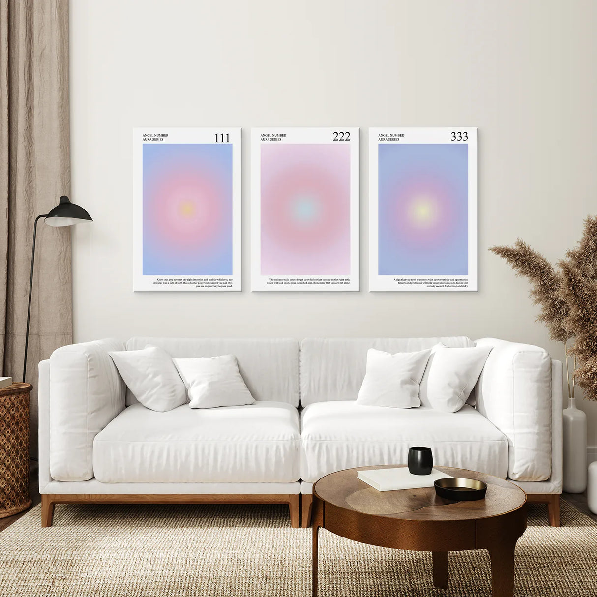 Positive Affirmation Aura Set Of 3 Prints