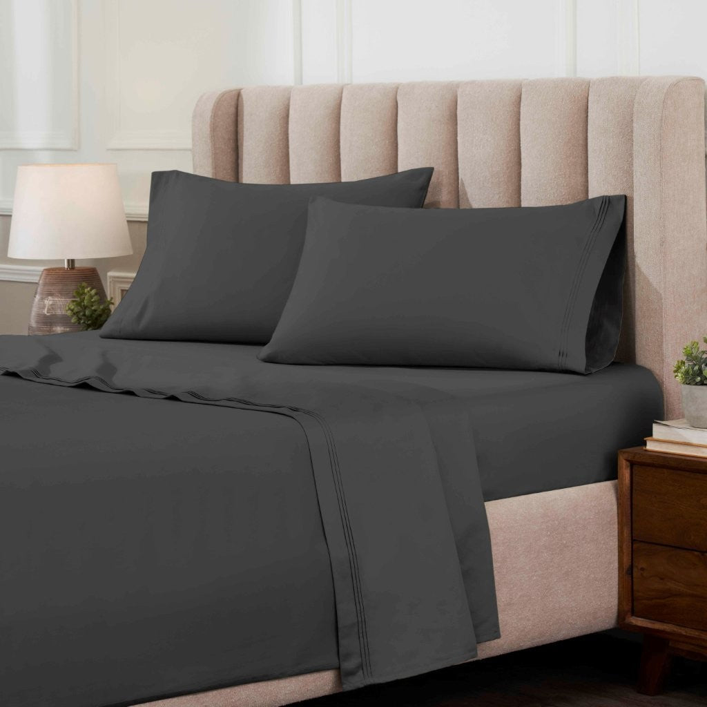 Egyptian Cotton Sateen Sheet Set 1000 Thread Count - Egyptian Cotton Sheet Set by Superior Brand