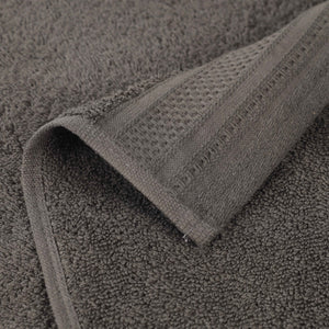 Honeycomb Textured Waffle Border Cotton Bath Towels, Set of 4 - Bath Towel by Superior Brand