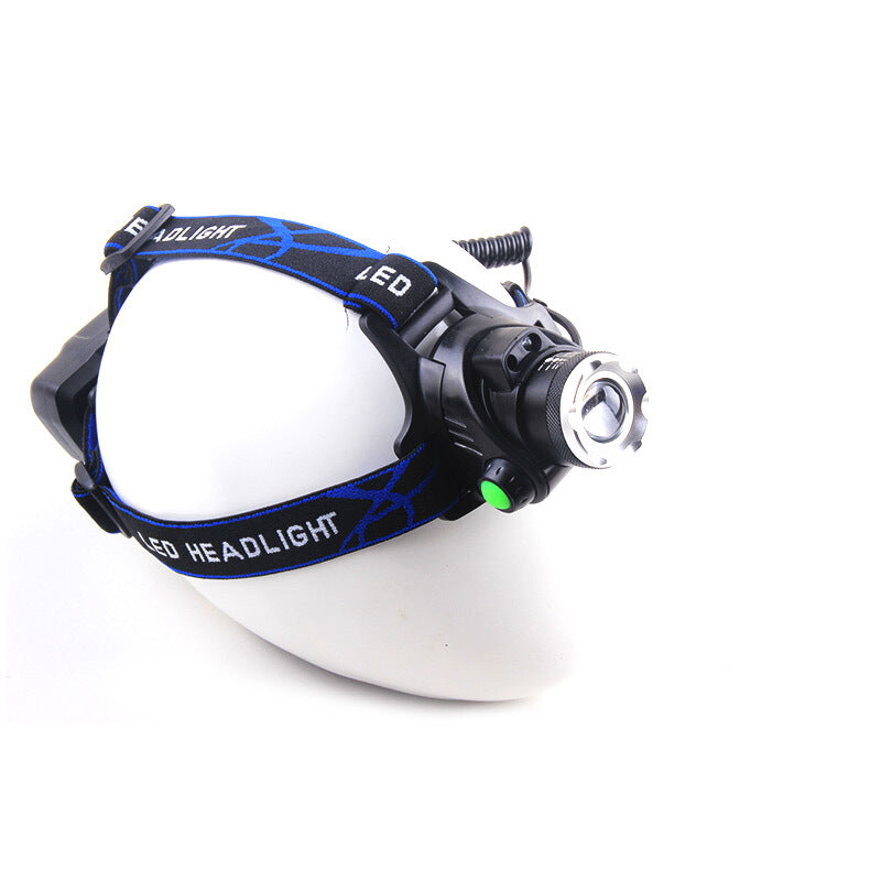 Powerful LED Headlamp Zoomable Rechargeable Waterproof for Camping Fishing