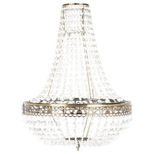 Vintage Crystal Chandelier Lampshade – Ceiling Pendant Light Shade Easy Fit