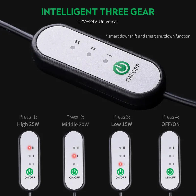 12-24V Heated Car Seat Cover with Fast Heating Flannel or Cloth