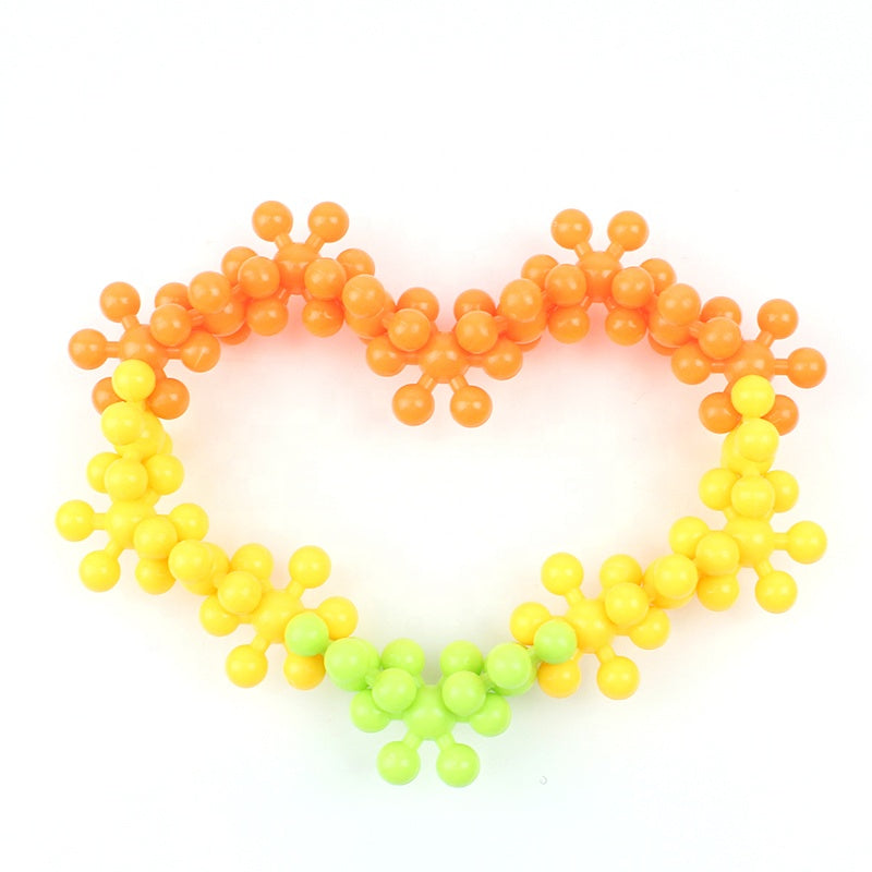 200 Pieces 3D Interlocking Building Blocks STEM Toy