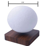 3D Floating Moon Lamp Magnetic Levitating LED Night Light Rotating Desk Decor