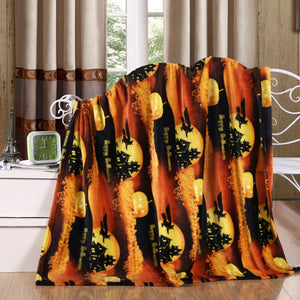 Soft Fleece Throw Blanket 50x60 – Lightweight Cozy Bed Couch Sofa Blanket for All Seasons